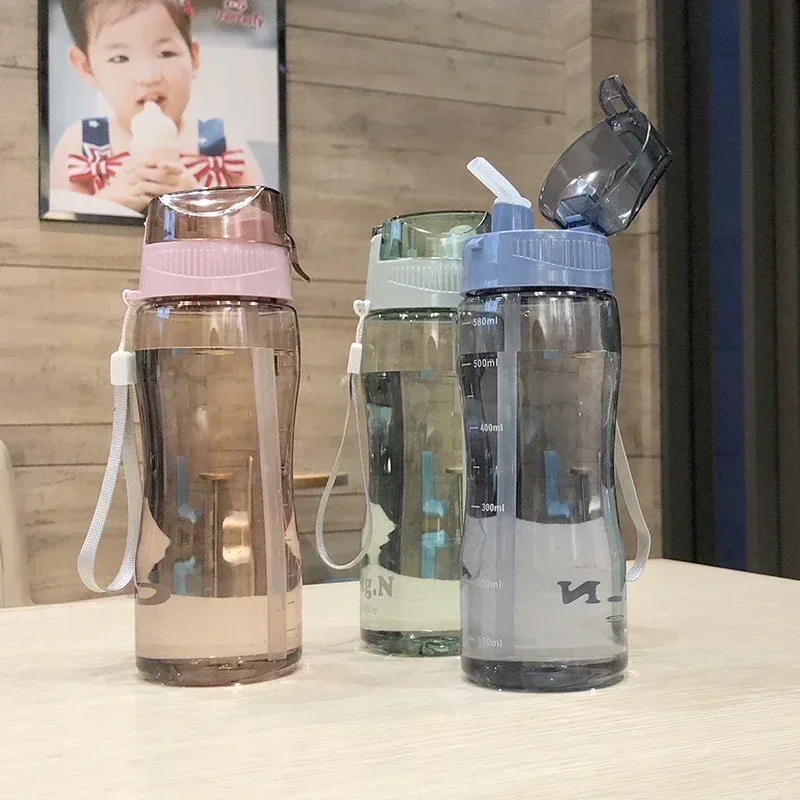 Coffee Equipment And Tools - 580ml Plastic Water Bottle For Drinking