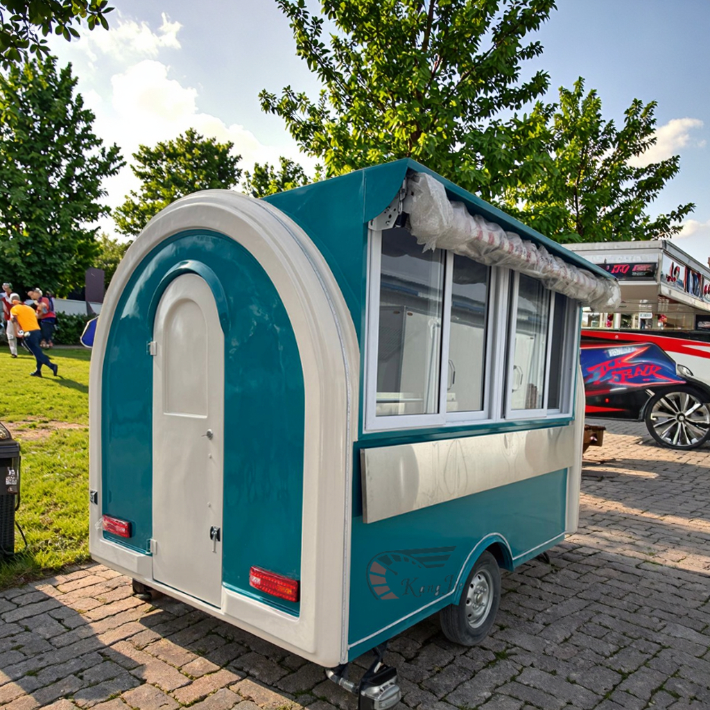 Coffee Equipment Service - Fully Equipped Outdoor Mobile Food Truck