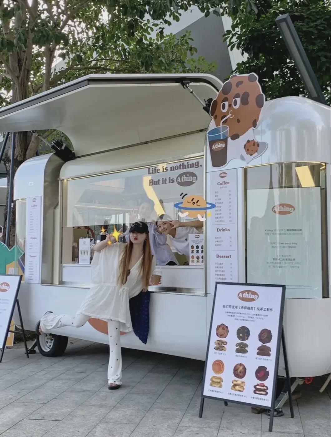 Fiberglass Aluminum Food Truck - đánh giá và giá Coffee Equipment Service