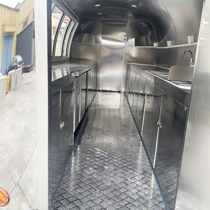 Fiberglass Aluminum Food Truck - đánh giá và giá Coffee Equipment Service