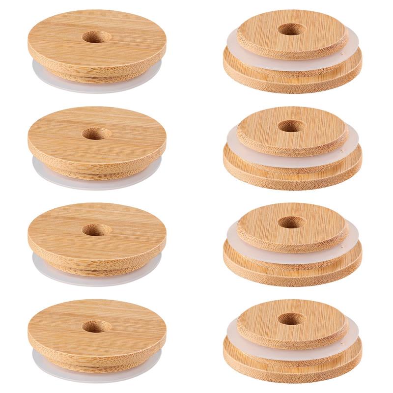 Jar Lids Straw Lid With Glass  - đánh giá và giá Bean Hopper Lid