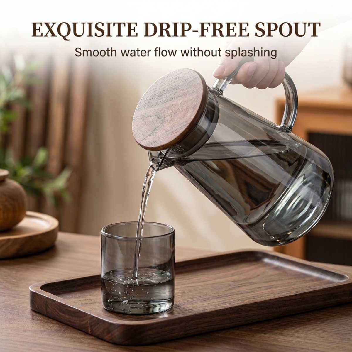 Heat Resistant Glass Pitcher w - đánh giá và giá Bean Hopper Lid