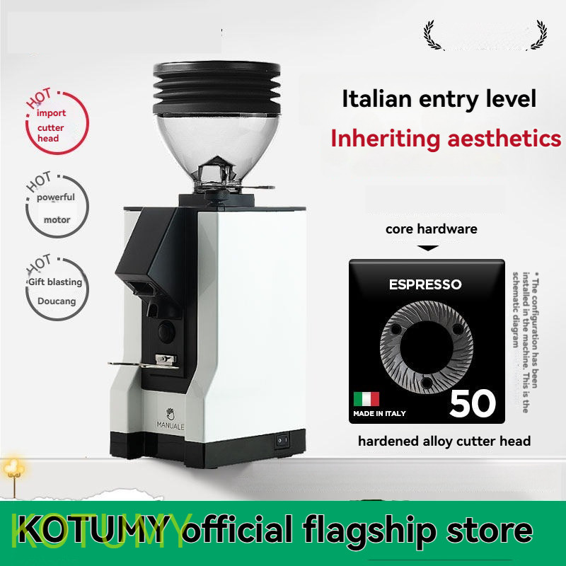 Coffee Grinder 40MM Titanium B - đánh giá và giá Bean Hopper Lid
