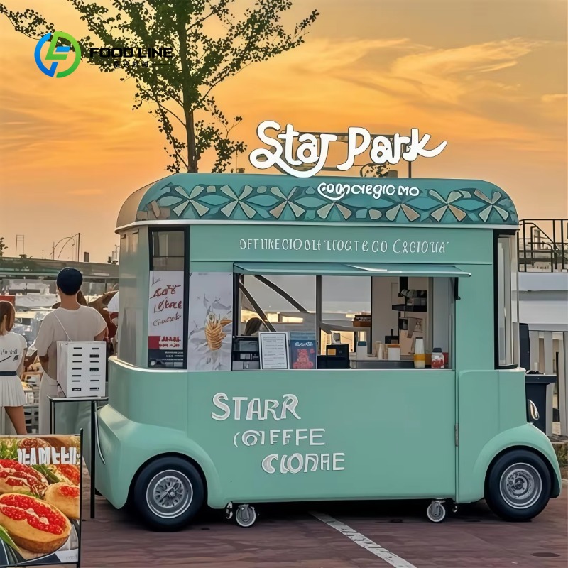 Customized Mobile Food Truck w - đánh giá và giá Coffee Equipment Service