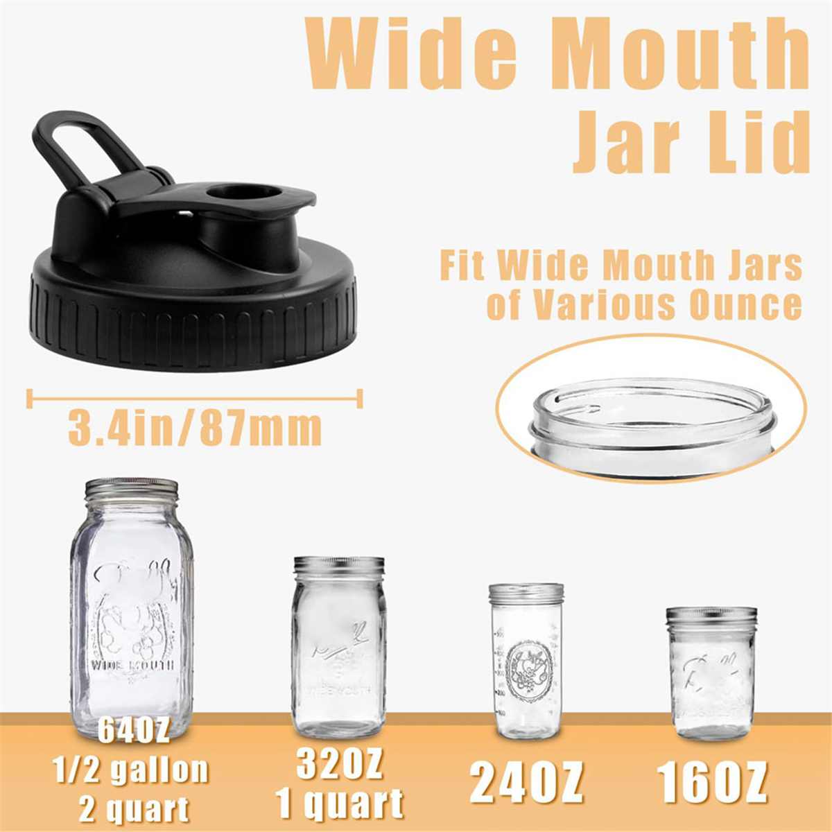 Pour Spout Lids for Ball Wide  - đánh giá và giá Bean Hopper Lid