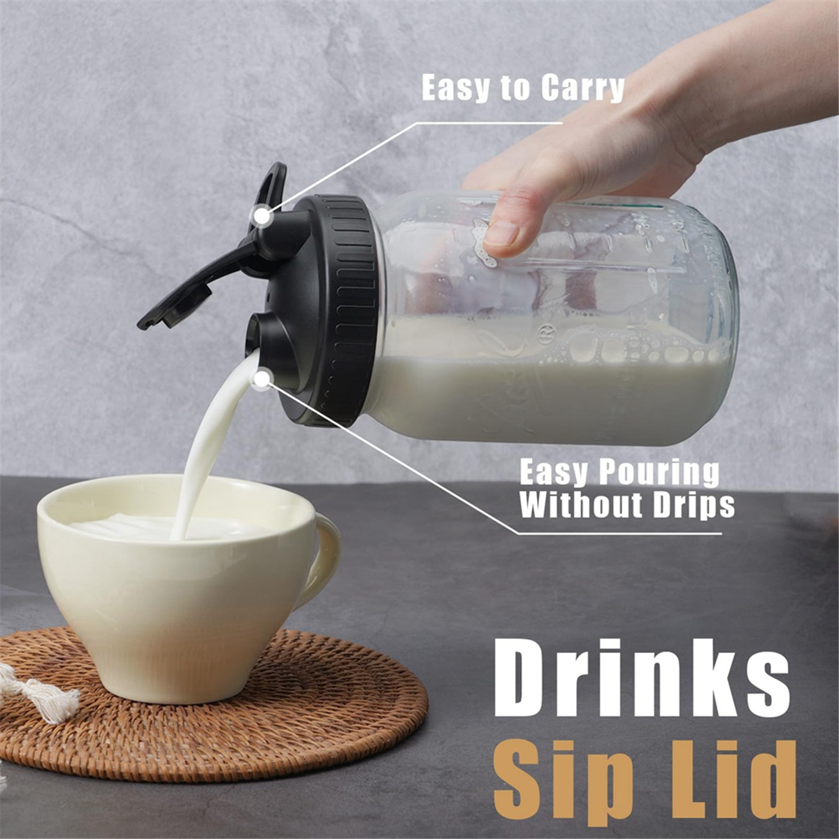 Pour Spout Lids for Ball Wide  - đánh giá và giá Bean Hopper Lid