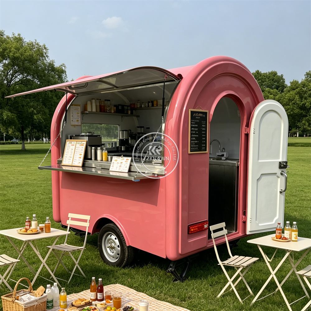 Mobile Catering Food Trailer M - đánh giá và giá Coffee Equipment Service